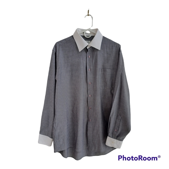 Other - Pierre Cardin long sleeve men's dress shirt Size L 16-16 1/2 34/35